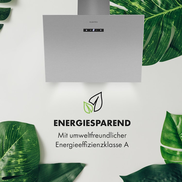 Silver Lining 60 Dunstabzugshaube 60cm 600m³/h EEK A Edelstahl 60 cm
