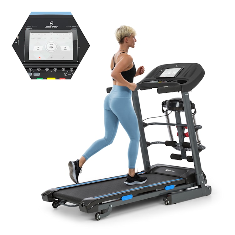 Pacemaker F120 Pro loopband 4P antishock suspension massagestation Met massagestation
