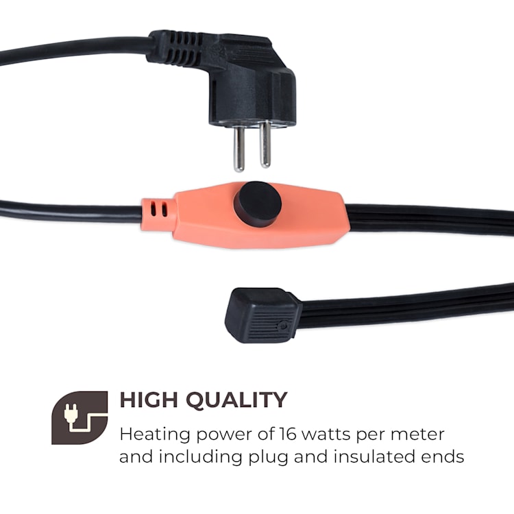 Flow Wire câble antigel 4 m avec thermostat IP68 4 m