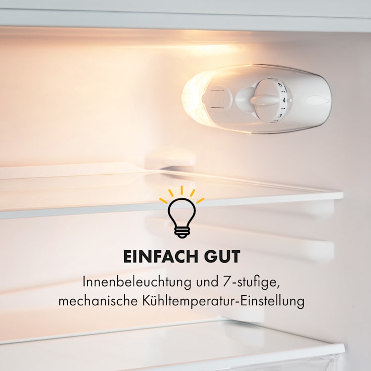 Big Daddy Cool Kühl-Gefrierkombination 61/25 Liter 2 Ebenen Edelstahl 90 Ltr | Silber