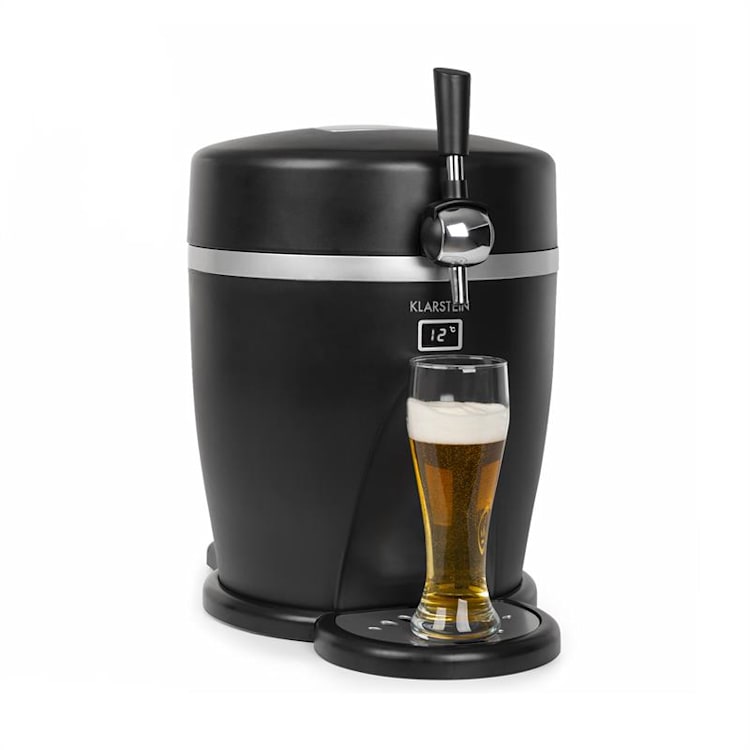 Tap2Go, mobilné čapovacie zariadenie 2 v 1 s chladničkou na nápoje, 5 l/13 l, čierne