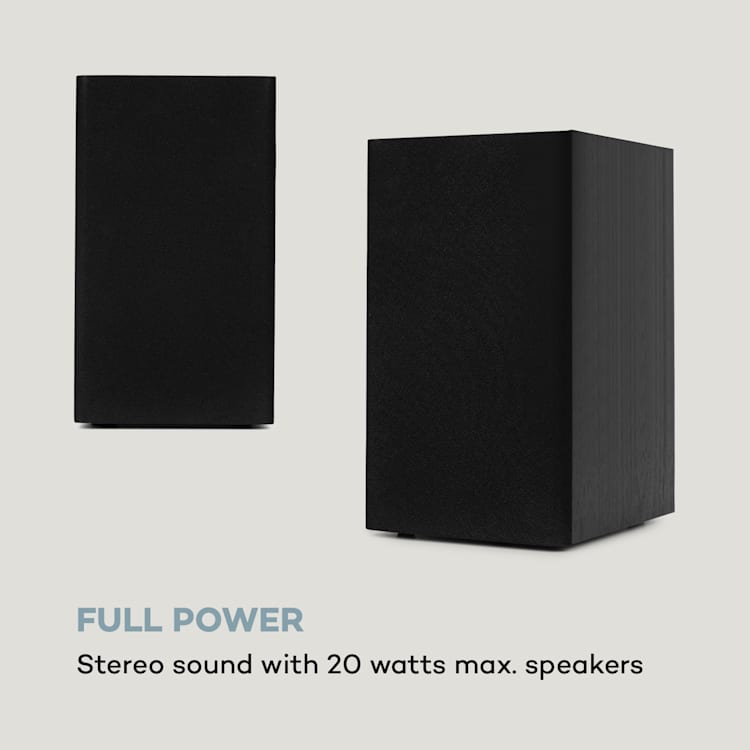 Connect System S Stereoanlage Boxen 20Wmax Internet/DAB+/UKW CD-Player