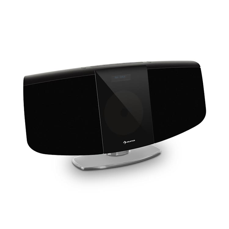 BlackMask Impianto Stereo Verticale CD Tuner FM e DAB+ BT nero