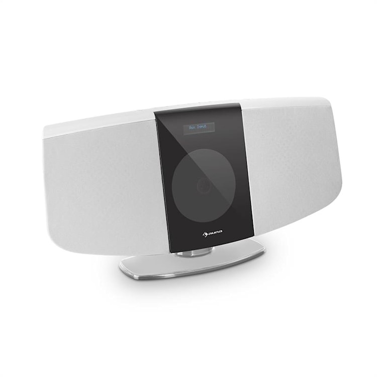 BlackMask Impianto Stereo Verticale CD Tuner FM e DAB+ BT bianco