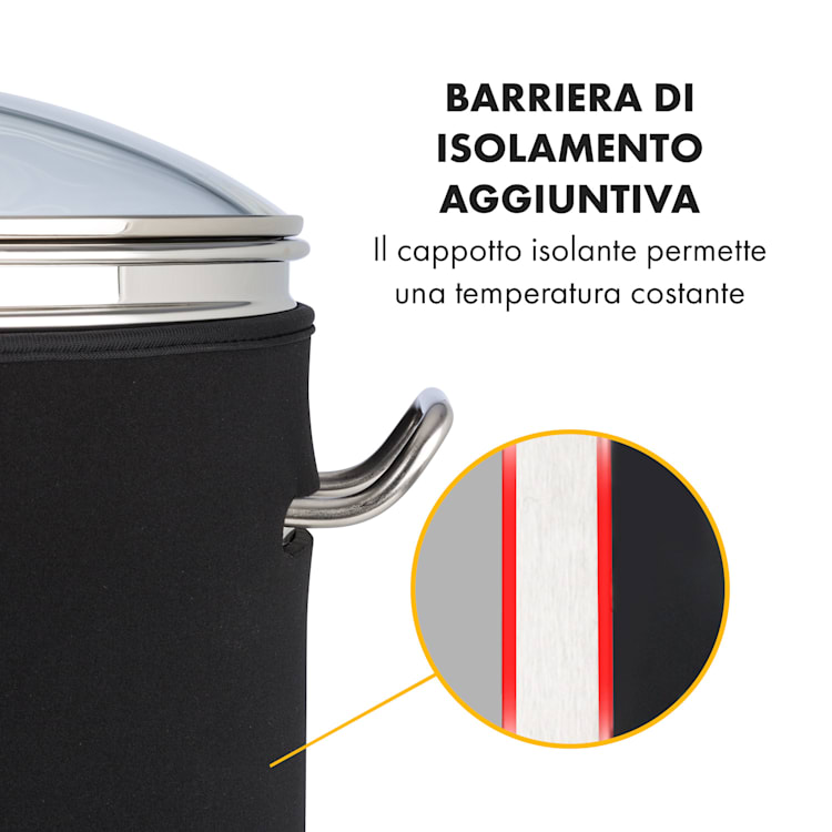 Mundschenk Copertura Isolante per Pentola di Ammostamento 30l 30 Ltr