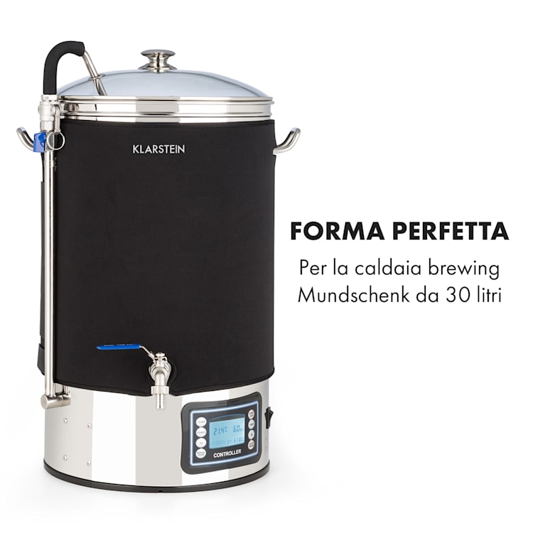 Mundschenk Copertura Isolante per Pentola di Ammostamento 30l 30 Ltr