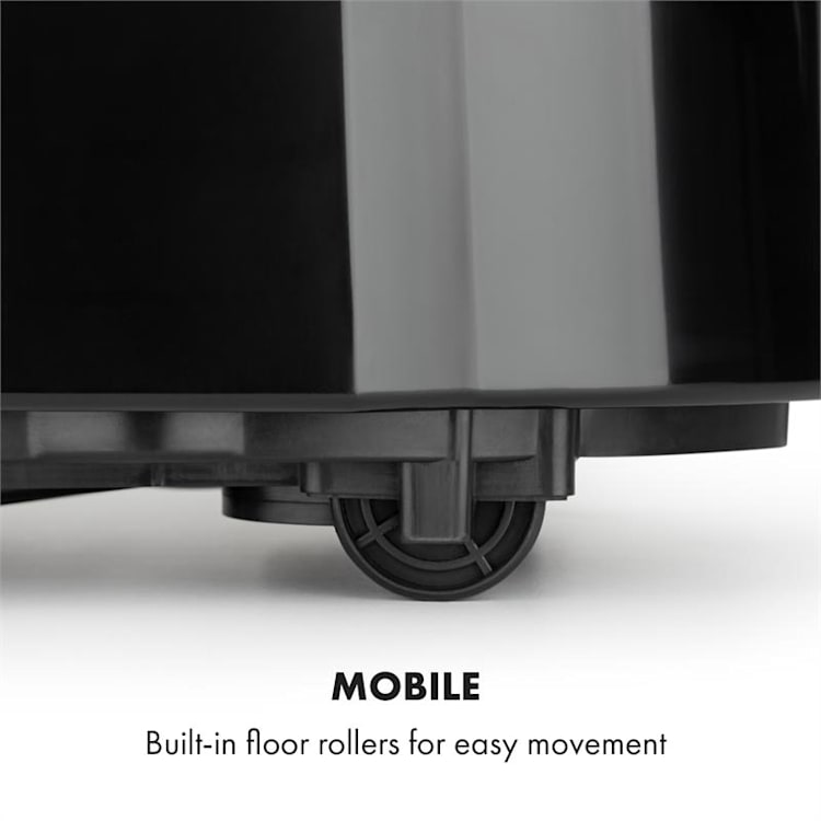 DryFy Pro Connect, odvlhčovač vzduchu Klarstein, WiFi, komprese, 20l/d, 20m², 370 W, černý Černá