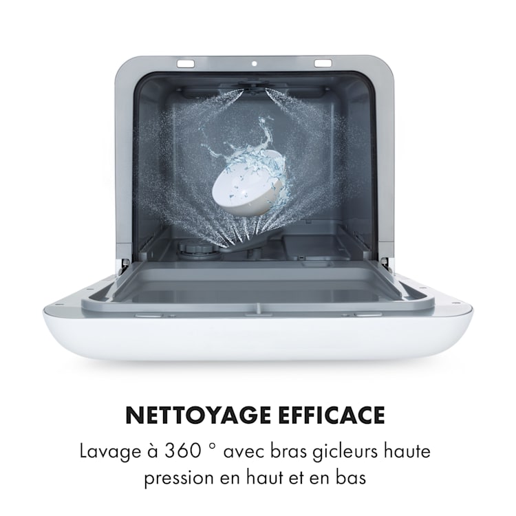 Lave-vaisselle Aquatica sur pied sans installation 2 couverts 860 W Blanc