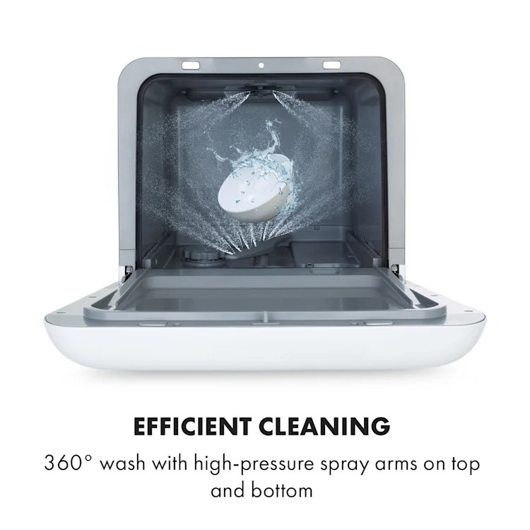 Aquatica Dishwasher free-standing installation-free 2 place settings 860W White
