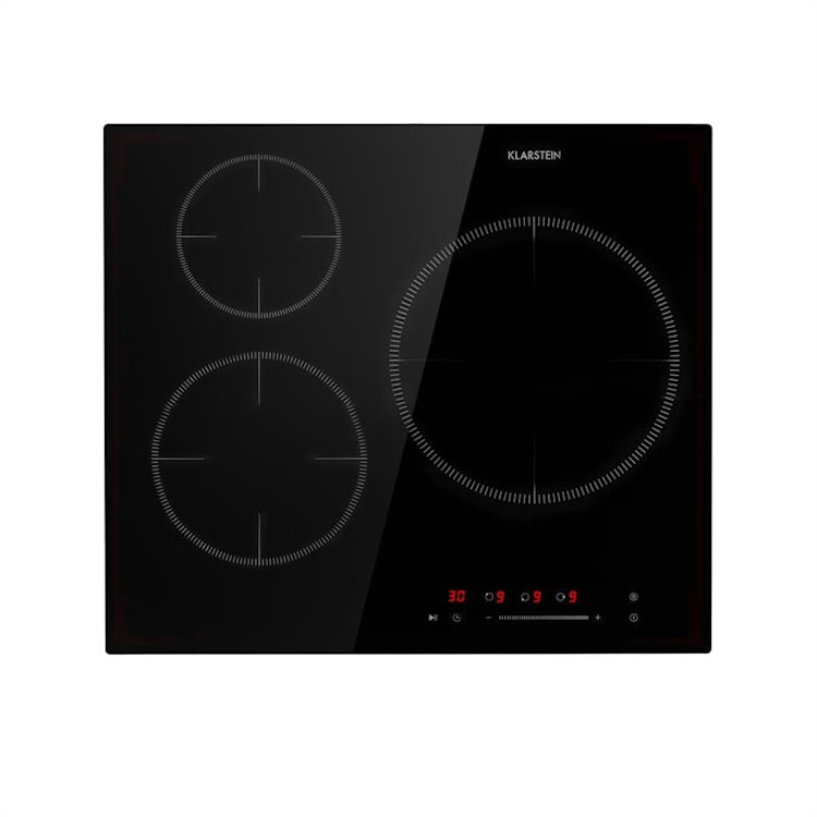 Delicatessa 3, indukčná varná doska, 5800 W, 3 zóny, sklokeramika, čierna