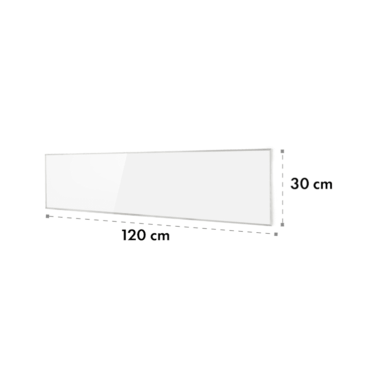 Wonderwall Air 36 Infrarotheizung 120x30cm 360W Wandinstallation Fernbedienung