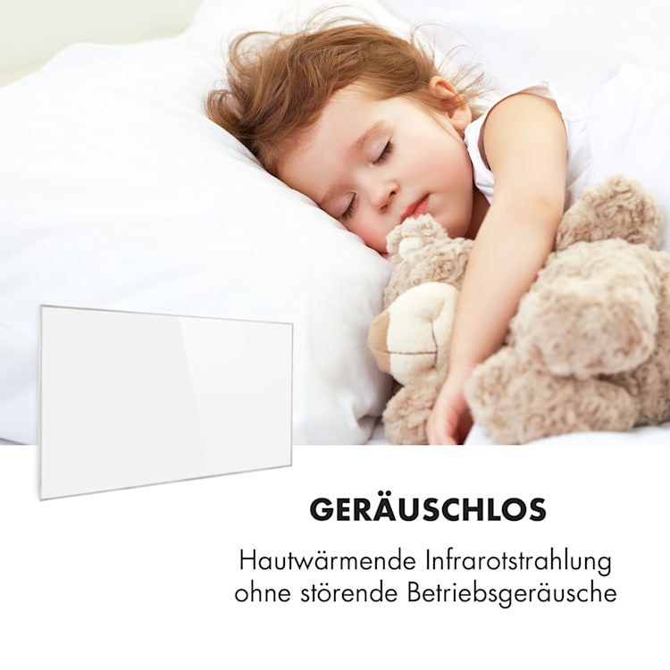 Wonderwall Air 60 Infrarotheizung 101x60cm 600W Wandinstallation Fernbedienung 101 x 60 cm