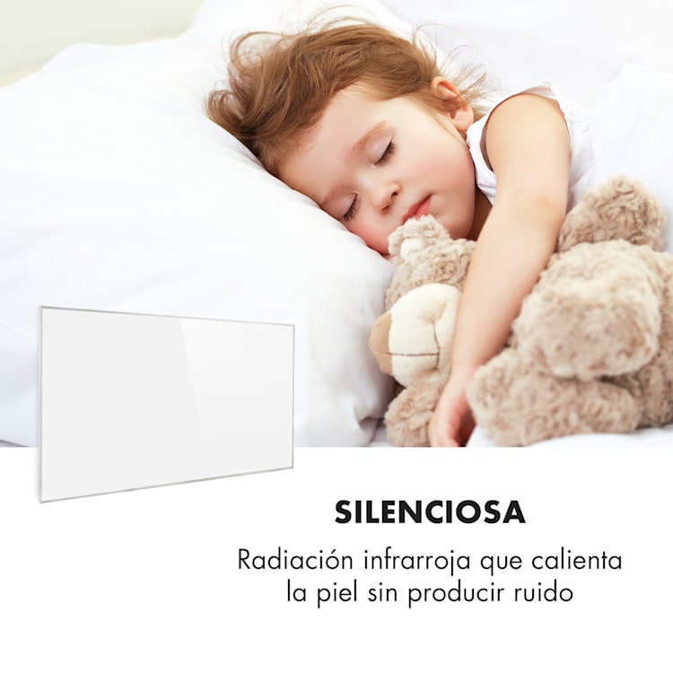 Wonderwall Air 60 calefactor de infrarrojos 101x60cm 600W instalación en la pared mando a distancia 101 x 60 cm