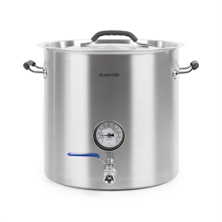Brauheld Pur 25, sörfőző üst, 25 l, fűtőtest nélkül, rozsdamentes acél 25 Ltr