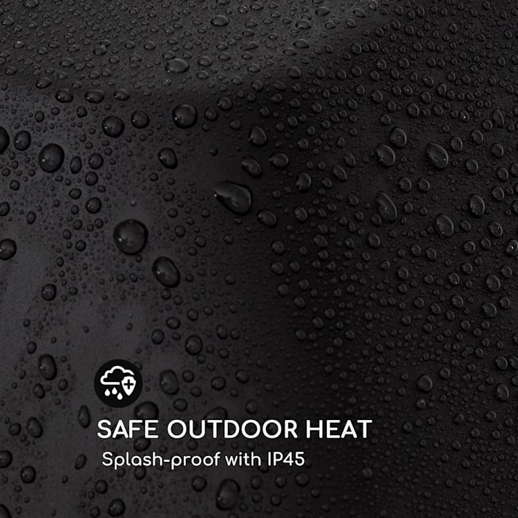 Heat Square Slim Radiador de Infravermelhos 2000W IR ComfortHeat IP24 LED