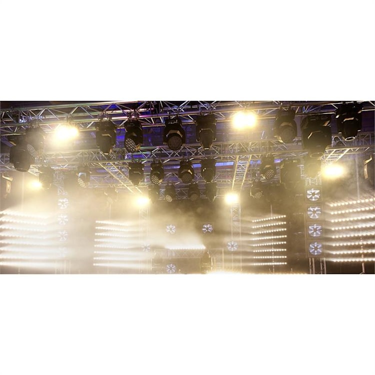 SB200, stage blinder, 2 x 50 W, COB LED diódy, teplá biela, pixel control, 6 DMX kanálov