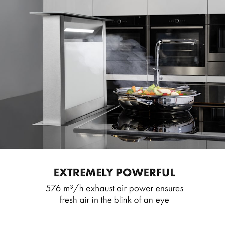 Royal Flush Eco 60, páraelszívó, 60 cm, 576 m³/óra, A+, fehér 60 cm | Fehér