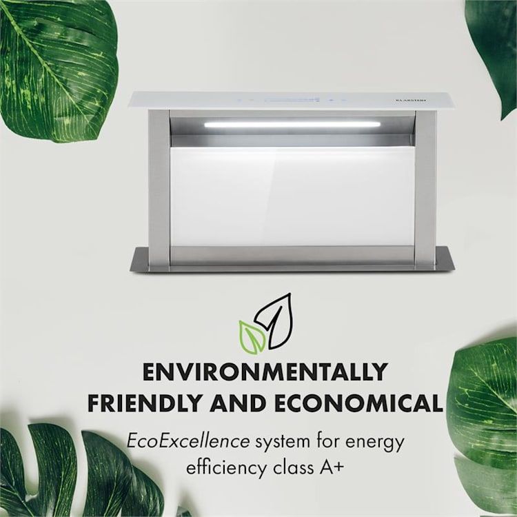 Royal Flush Eco Dunstabzugshaube 60 cm 576 m³/h A+ 60 cm | Weiß
