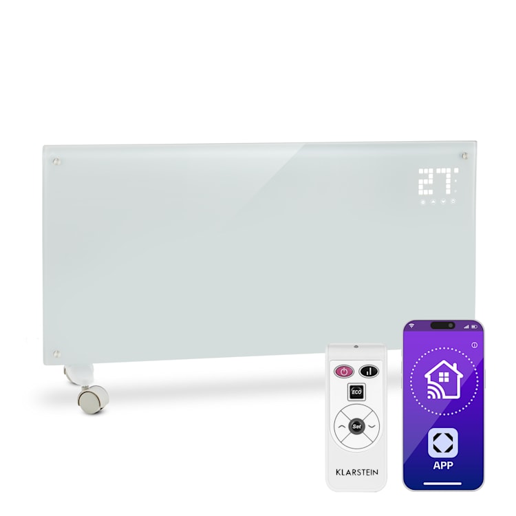 Bornholm Smart convection heater 2000 W SmartHeat Design WiFi