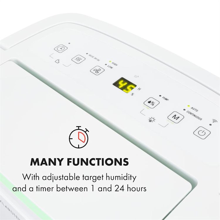 DryFy Connect 30 Odvlhčovač vzduchu WiFi Kompresný 30l / d 25-30m² Biela 30l/24h
