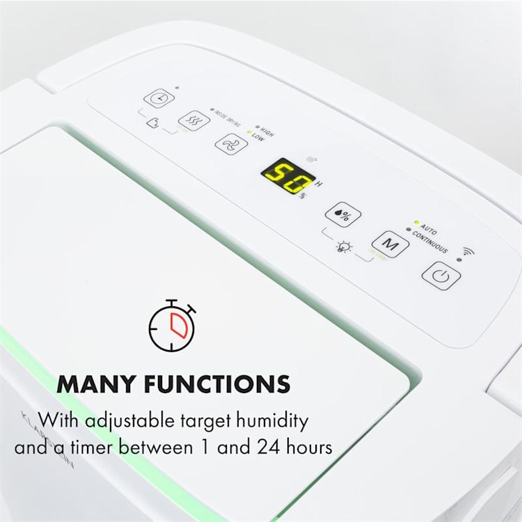 DryFy Connect 40 Dezumidificator WiFi Compresor 40l / d 35-45m² Alb 40l/24h
