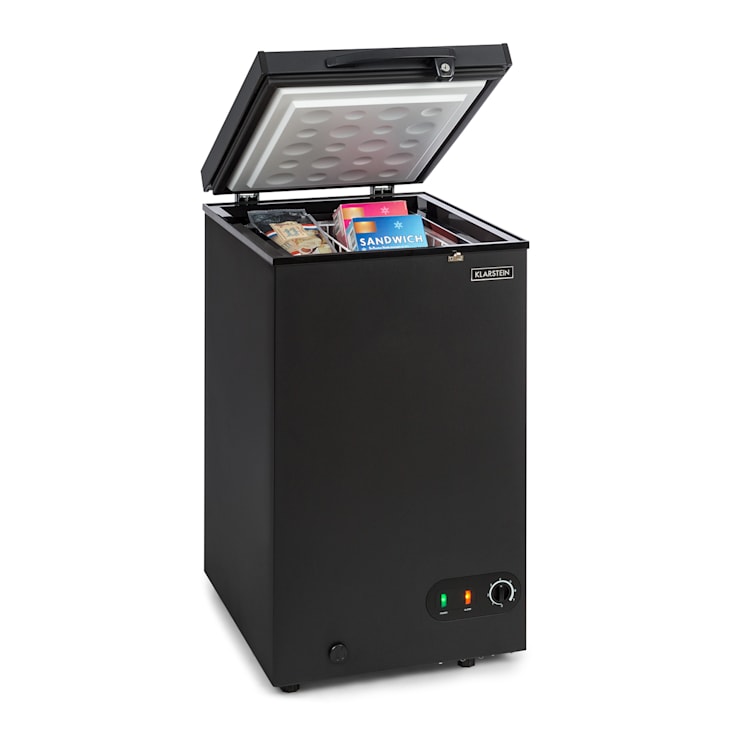 Iceblokk 80 Congélateur coffre pose libre 78 L Panier verrouillable 78 L | Noir