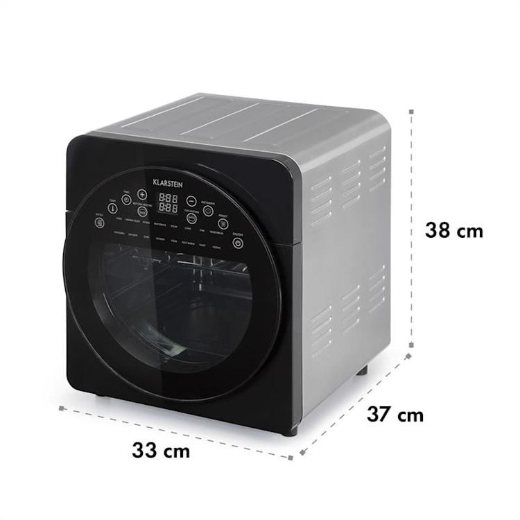 AeroVital easy touch, frytkownica beztłuszczowa, 16 programów, 1700 W, 14 l, kolor srebrny Matalik