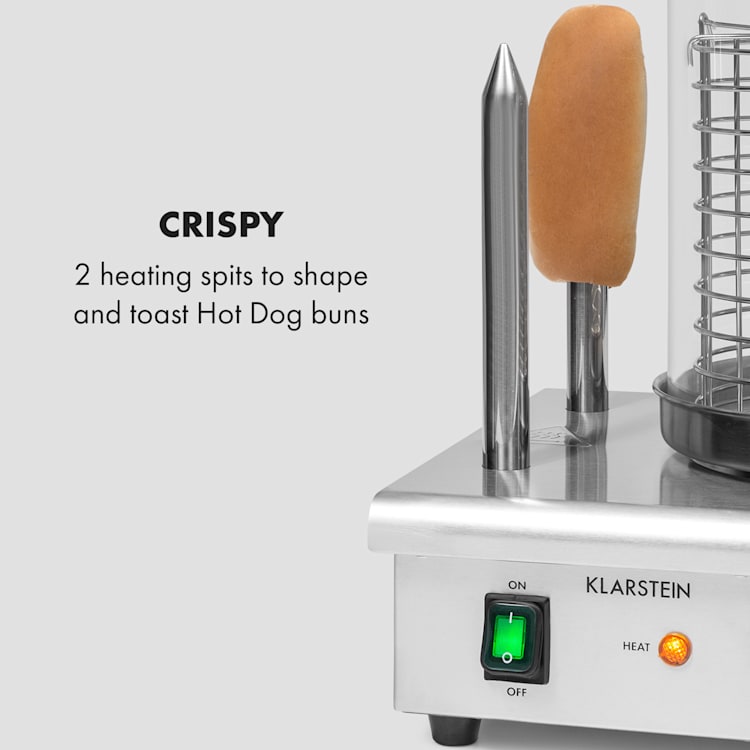 Wurstfabrik 550, aparat pentru preparat Hot Dog, 550 W, 5 litri, 30 - 100 °C, oțel inoxidabil 550 W