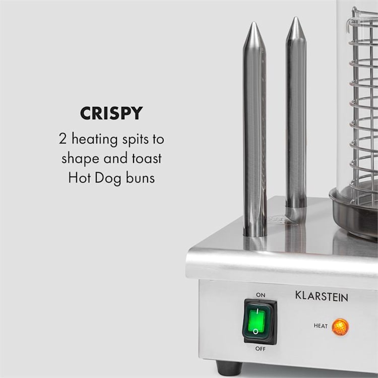 Wurstfabrik Pro 550 Hot Dog Maker 550W 5l 30-100°C glas rostfritt stål 550 W