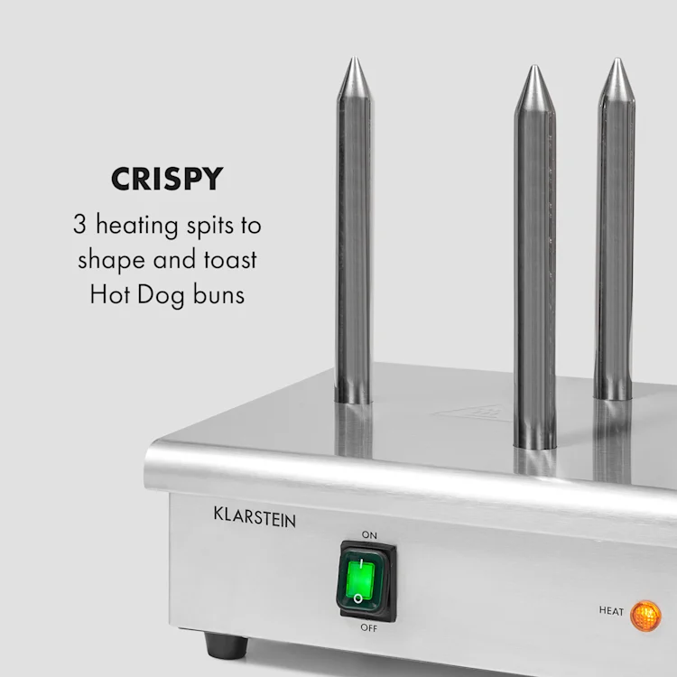 Pro Wurstfabrik 600 Hot Dog Maker 600W 5L 30-100 ° C Glass Stainless Steel