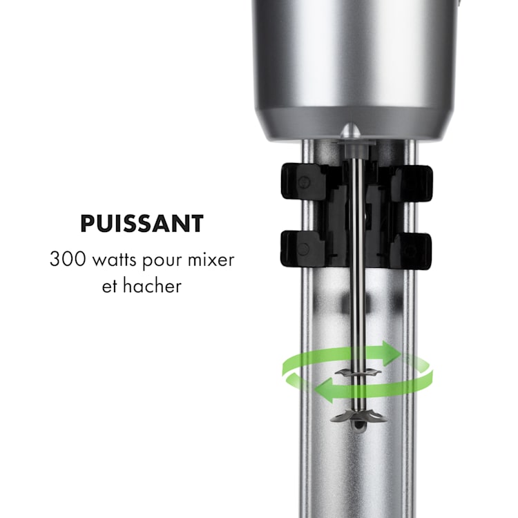 Pro Kraftprotz milkshake-mixer proteïneshake 300W traploos rvs