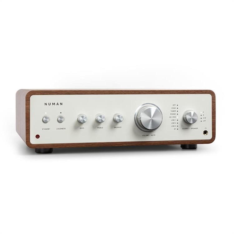 Drive Digital, stereo ojačevalec, 2x170W/4x85W RMS, AUX/Phono/koaksial,oreh Oreh