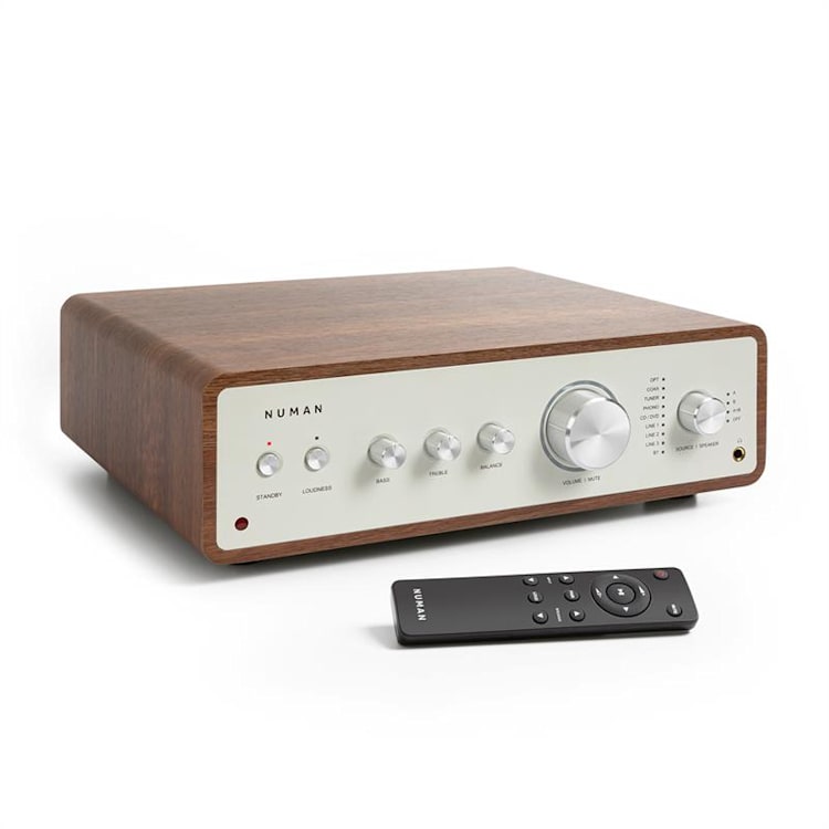Drive Digital, stereo ojačevalec, 2x170W/4x85W RMS, AUX/Phono/koaksial,oreh Oreh