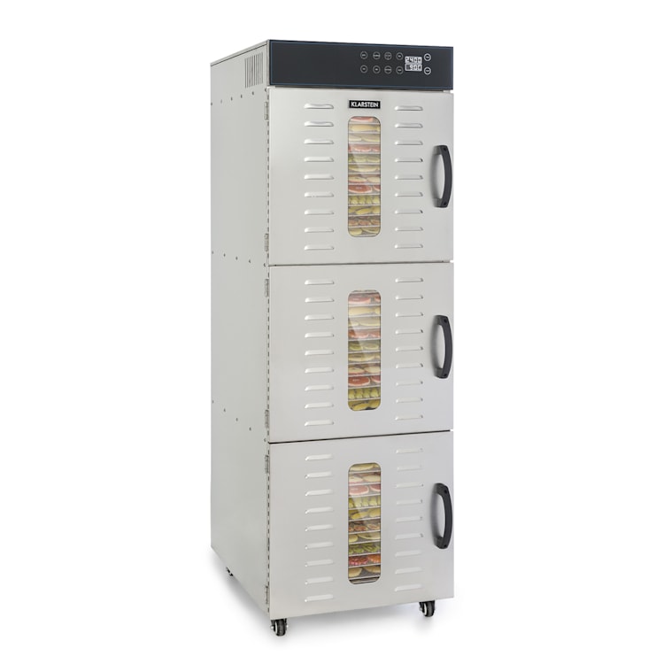 Master Jerky 550, élelmiszerszárító gép, 2400 W, 40 - 90 °C, 24 órás időzítő, nemesacél, ezüstszínű 36_stages