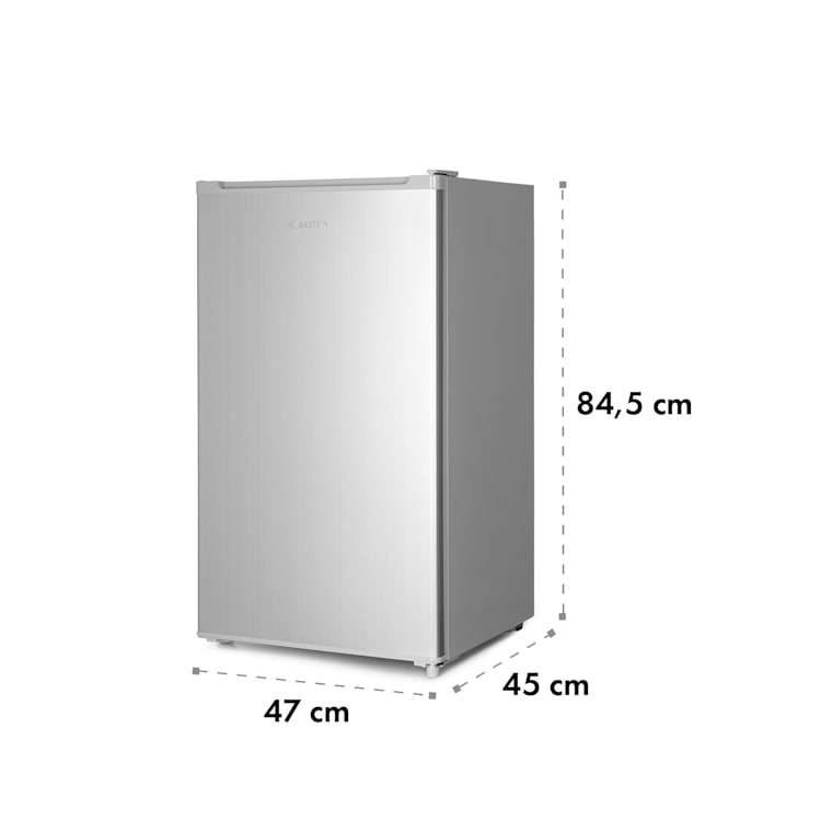 Frigorifero Hudson 88 litri con scomparto Crisper Compressore Argento