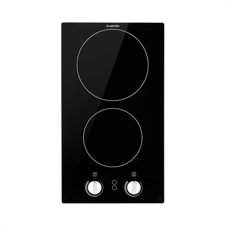 EasyCook Domino Keramikkochfeld 3000W Drehregler schwarz 2