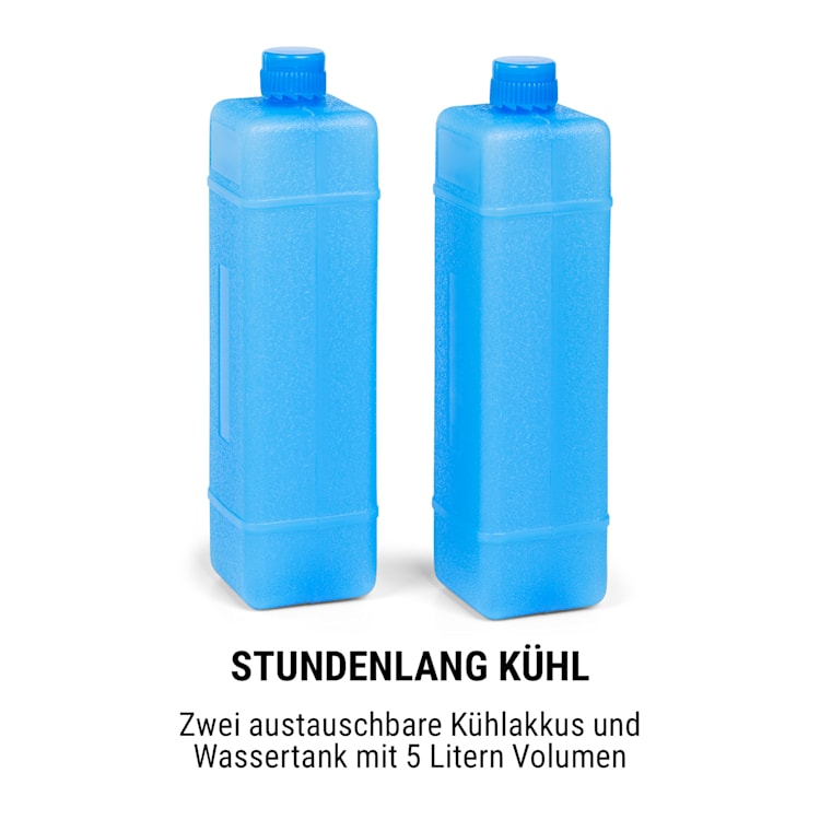 Freshboxx Pro 3-in-1 Luftkühler Ventilator Luftbefeuchter 966 m³/h | 65 Watt | 5 Liter | 3 Windstärken | 3 Modi | 120° Oszillation | mobil Schwarz