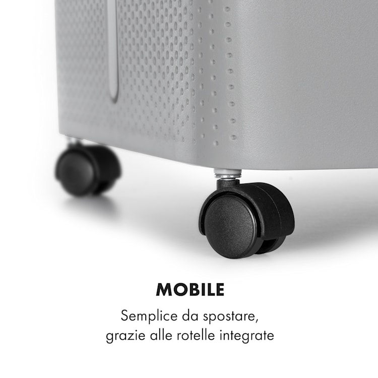 Townhouse Ventilatore Raffreddatore 7L 110W Telecomando Siberini grigio chiaro Grigio Chiaro