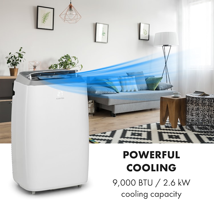 Iceblock Prosmart 9, aer condiționat portabil portabil, 3 în 1, 9000 BTU, control prin aplicație, alb 9.000 BTU