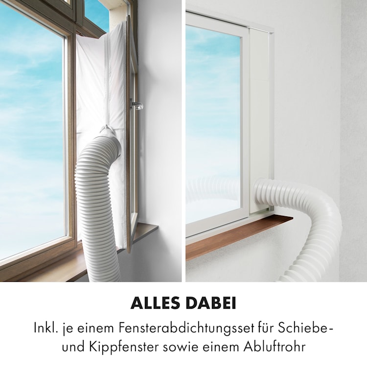 Iceblock Ecosmart 9 Klimaanlage 3-in-1 9000 BTU App Steuerung Fernbedienung 9.000 BTU | Weiß