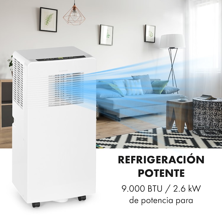 Aire acondicionado Iceblock Ecosmart 9 3 en 1 9000 BTU App Control Mando a distancia 9.000 BTU | Blanco