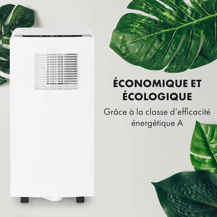 Climatiseur Iceblock Ecosmart Climatiseur 3-en-1 9 000 BTU Contrôle par application Télécommande 9.000 BTU | Blanc