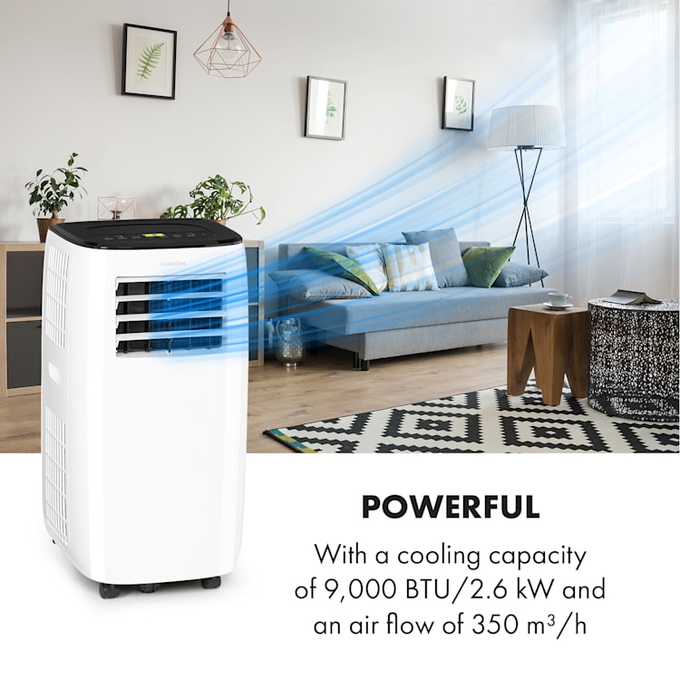 Metrobreeze Las Vegas 9 2G, klimatska naprava, 3 v 1, 9.000 BTU, bela barva Bela