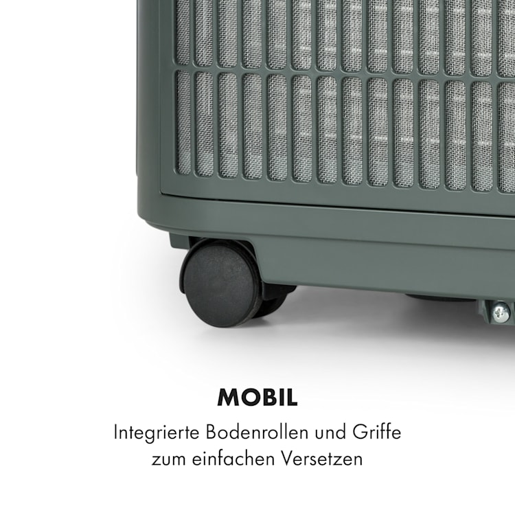 Kraftwerk Smart 10K Klimaanlage 3-in-1 10000 BTU App-Steuerung Fernbedienung 10.000 BTU | Anthrazit