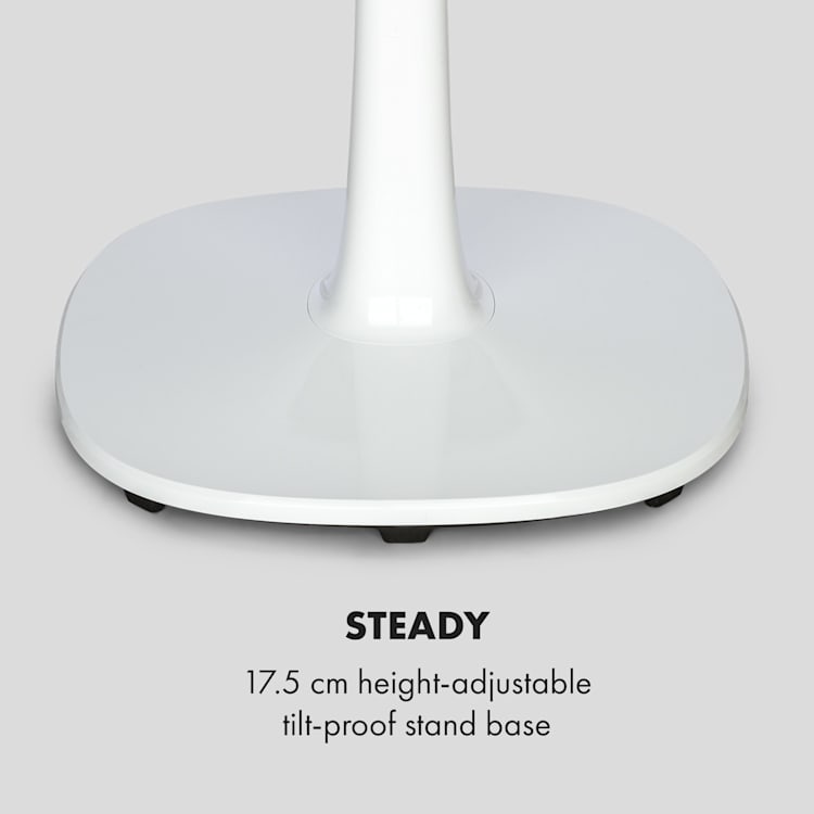 Sommerwind, álló ventilátor,16", 35W, DC-motor, 5544m³/óra, légáramlás, fehér Fehér