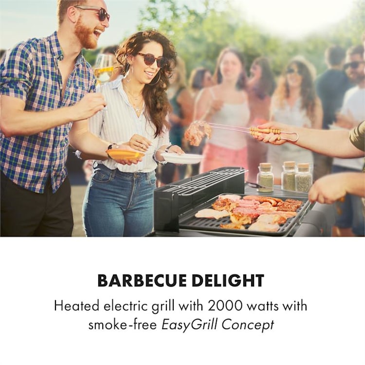 Dr. Beef Pro Barbecue grill électrique 2000W surface anti-adhérente