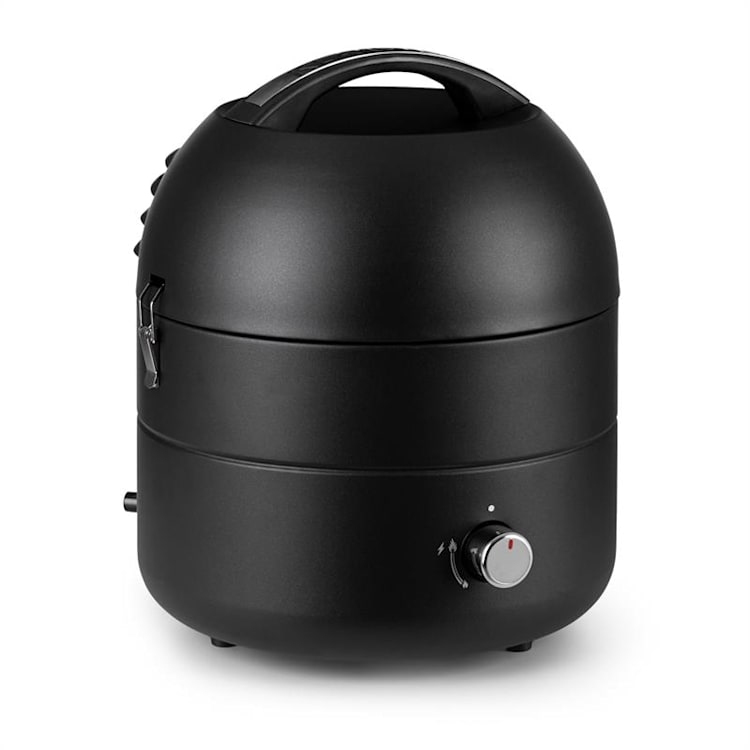 DareDevil BBQ-Gasgrill Campinggrill 2,5kW Ø29cm 4 Personen Stahl schwarz