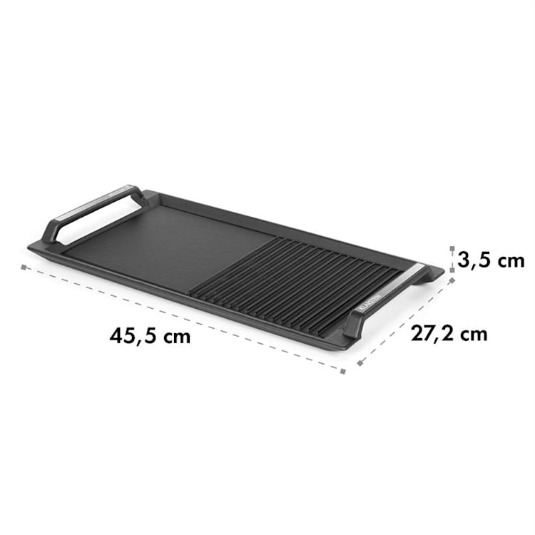 Delicatessa Grill Pan, грил плоча, аксесоари за индукционен плот, черен