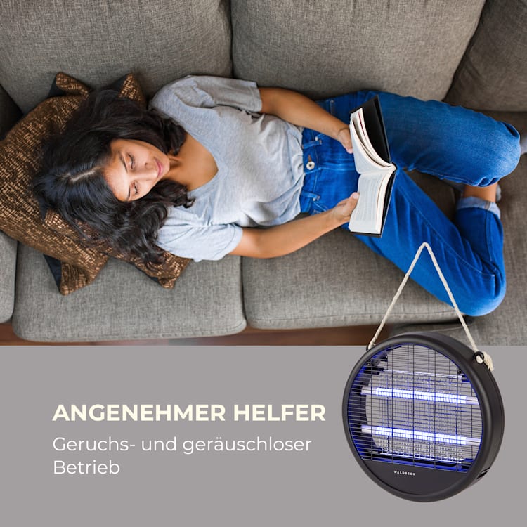 Skyfall RD Insektenvernichter 3,5W 150m² LEDs Auffangschale Kordel schwarz