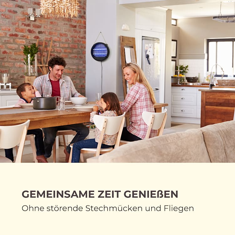 Skyfall RD Insektenvernichter 3,5W 150m² LEDs Auffangschale Kordel schwarz